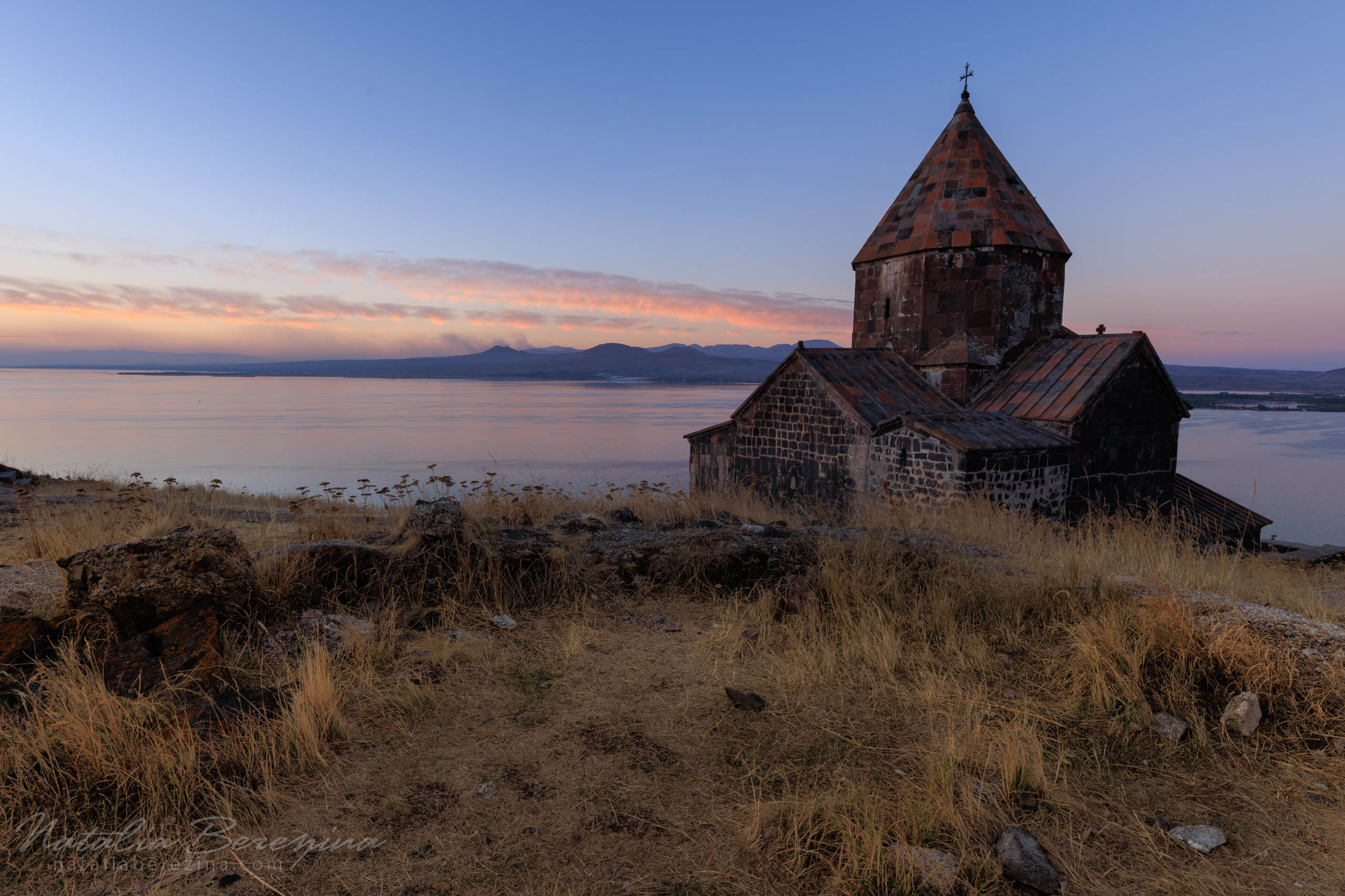 Armenia, landscape, Sevanavank (Sevan Monastery), sunrise AR1-NB086A3413 - Armenia - Natalia Berezina Photography