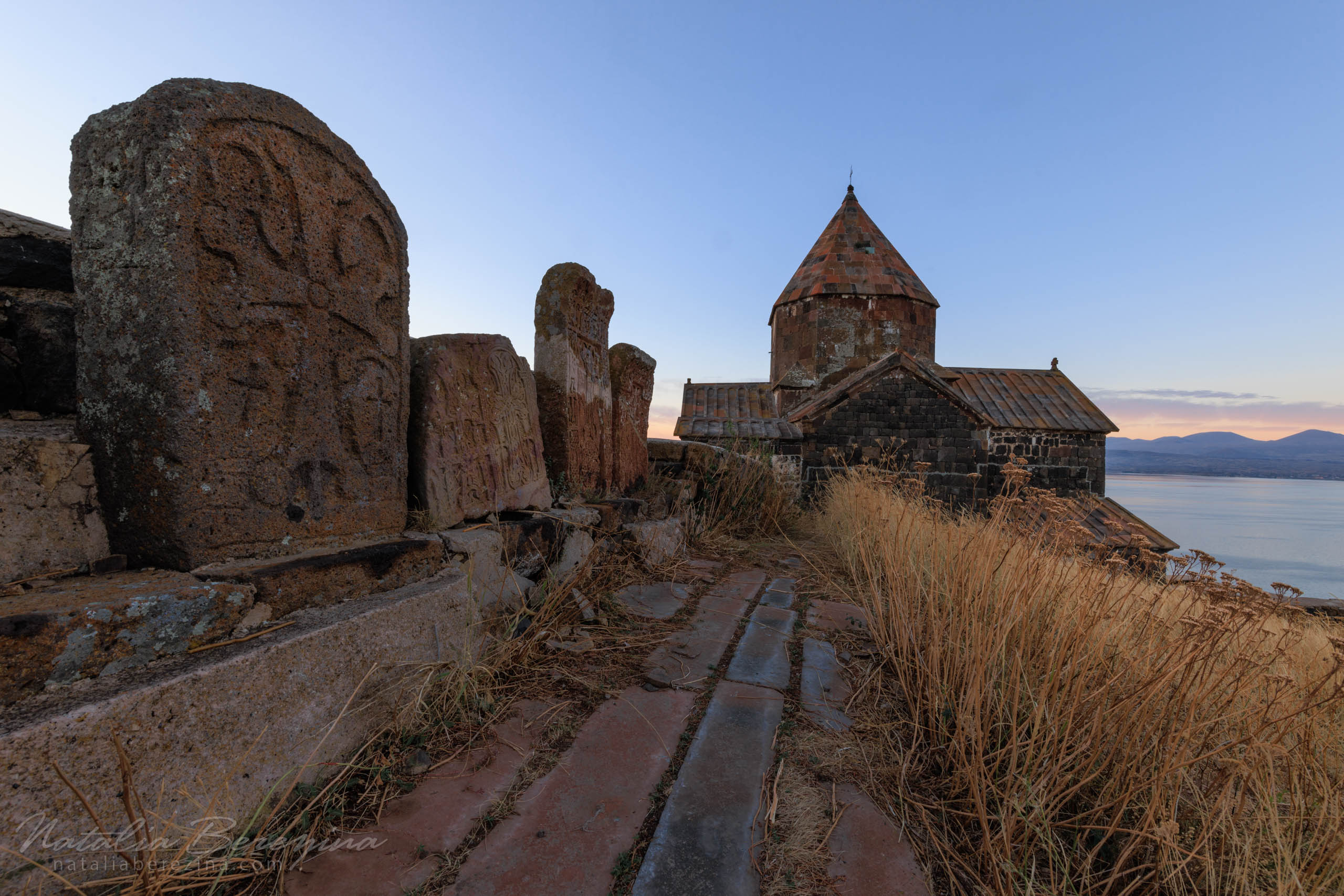 Armenia, landscape, Sevanavank (Sevan Monastery), sunrise AR1-NB086A3424 - Armenia - Natalia Berezina Photography